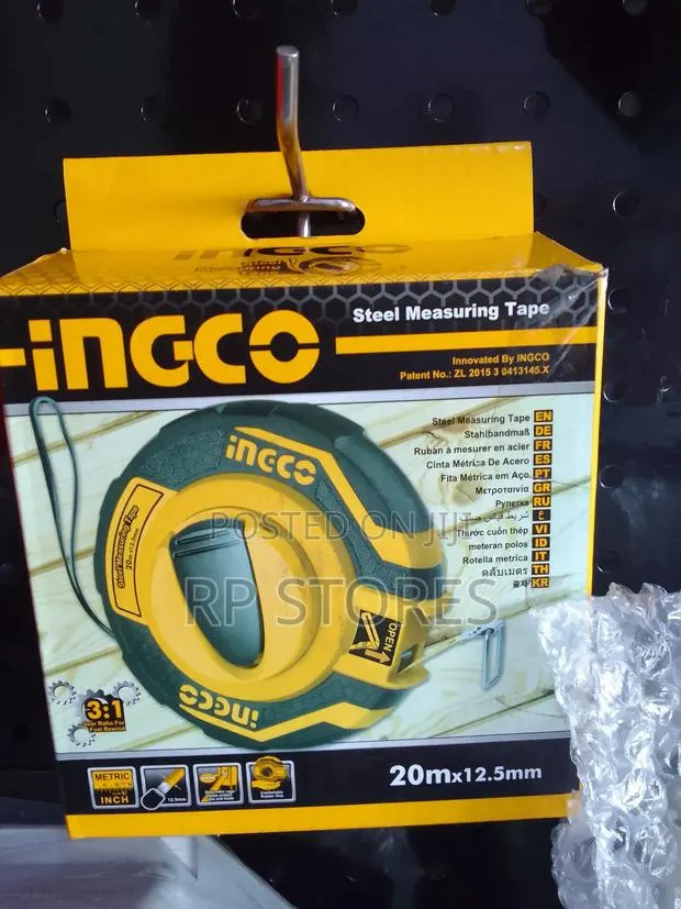 Ingco Steel Measuring Tape 20mm · Photo 1
