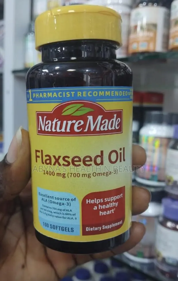 Flax Seed Capsules (Bp Cholesterol Remedy) · Photo 1