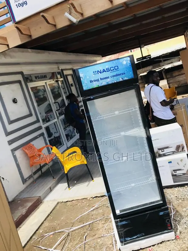 Display Singledoor Glass Nasco Nasfl360-1dr Electric Fridge · Photo 1