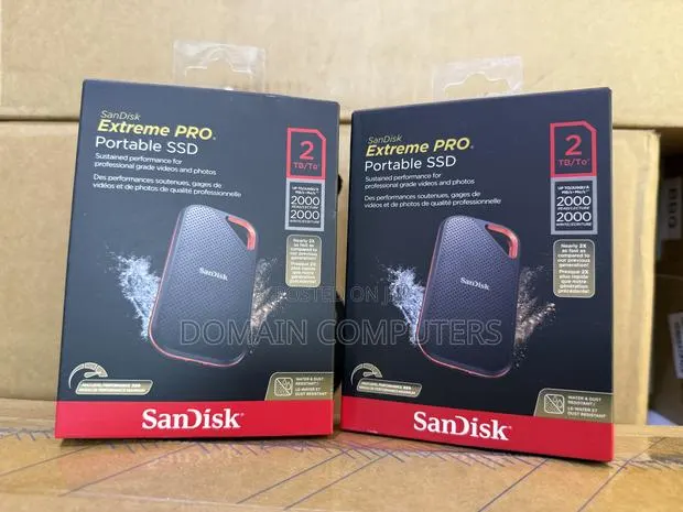 *2tb Portable Sandisk External SSD With 2000b/S Speed · Photo 1