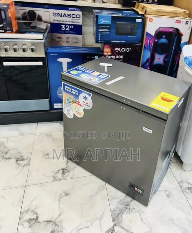 Super Affordable Nasco 200l 1 Door Electric Chest Freezer(Gray) · Photo 1