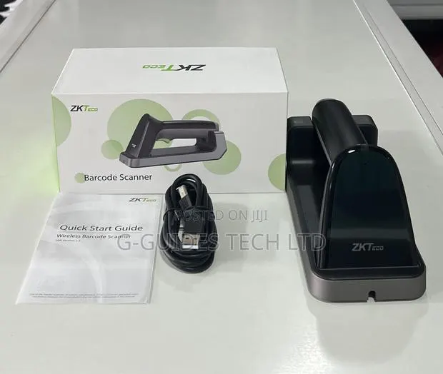 Zkteco 1d/2d Wireless Barcode and Qr Code Scanner With Base ZKB-203s · Photo 5