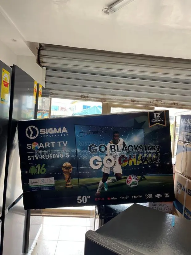New Sigma 50" Ultra HD iCast Frameless Smart TV · Photo 1