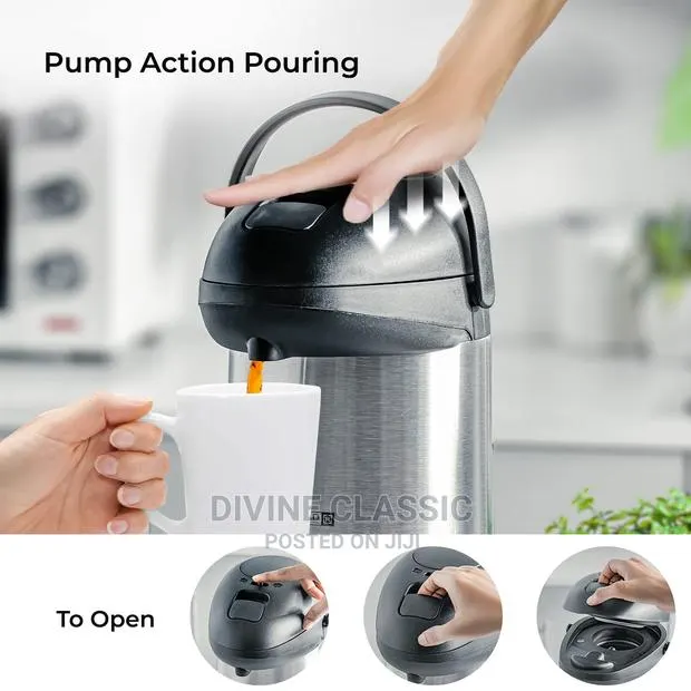 3lit Royalford Airpot Vacuum Flask · Photo 1