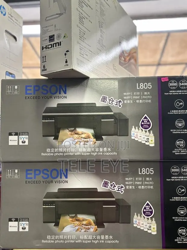 Epson L805 A4 6-Color Wi-Fi Photo Printer · Photo 1