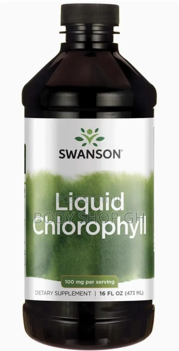 Swanson Liquid Chlorophyll - Cleanse + Detox + Internal Deodorant 16oz · Photo 1
