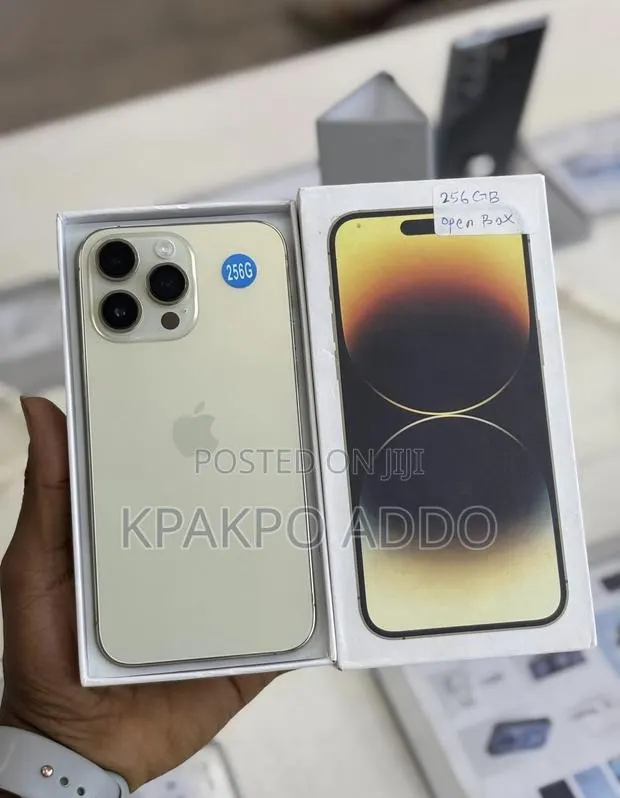 New Apple iPhone 14 Pro Max 256 GB Gold · Photo 1