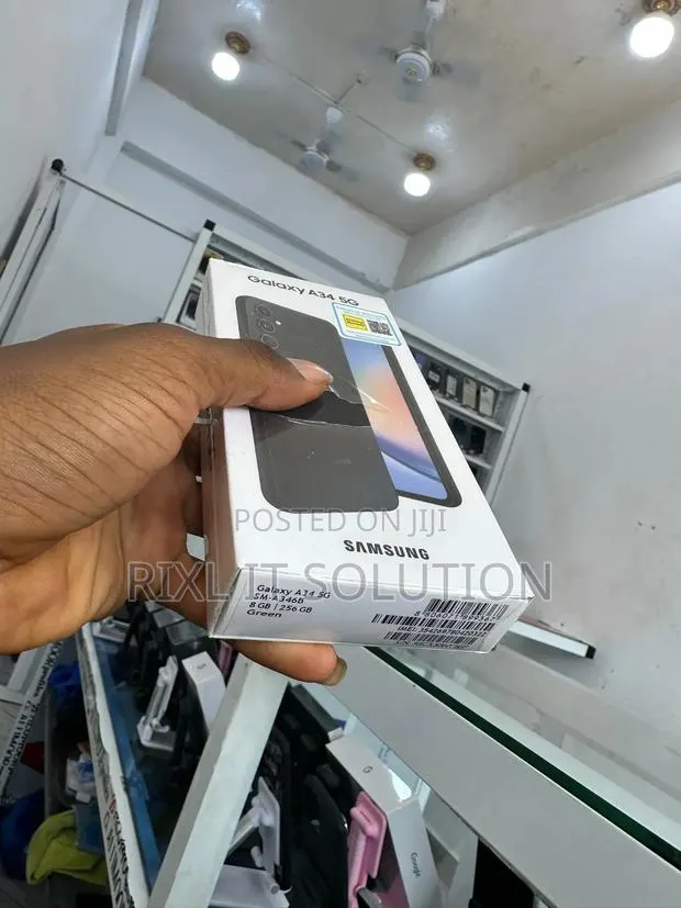 New Samsung Galaxy A34 5G 256 GB Black · Photo 1