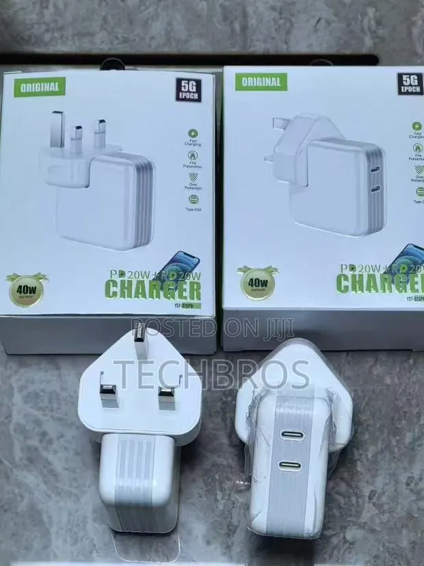 40w Dual Usb-C Port Charger · Photo 1