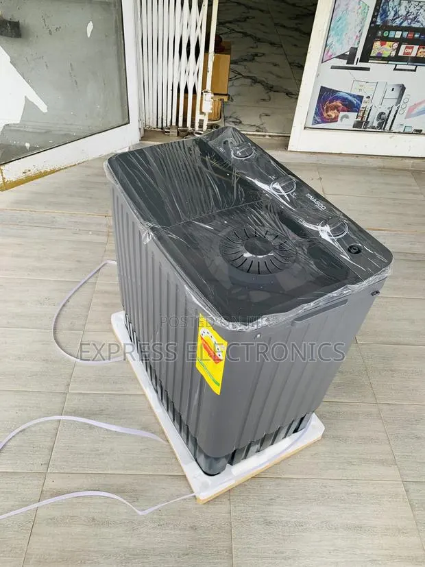 Place Your Order the Nasco NASTT-JS110 11kg Twin Tub Semi-Auto Washing · Photo 1
