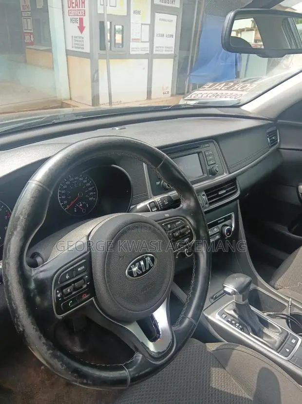 Kia Optima SXL Turbo Sedan FWD (2.0L 4cyl 6A) 2016 Gray · Photo 1