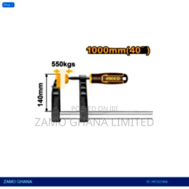 F Clamp With Plastic - Hfc021404 · Photo 1