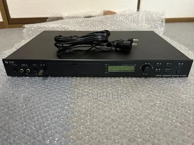 Toa Ev-350r Digital Record and Playback Announcing Machine · Photo 1