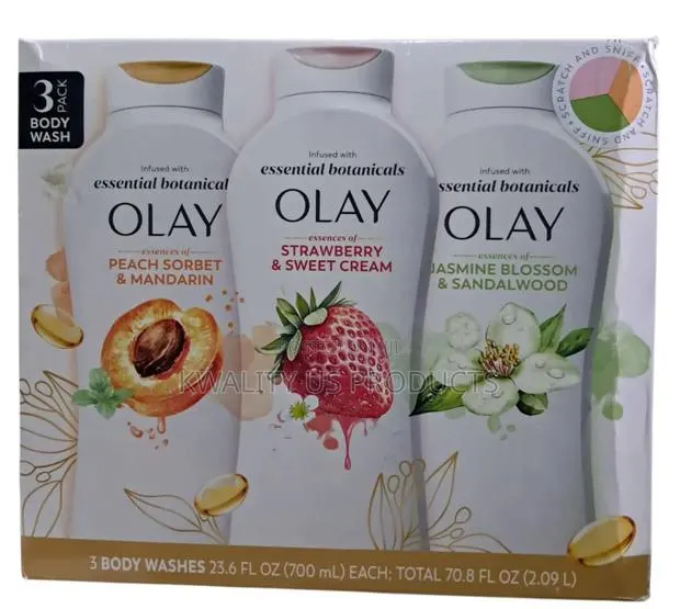 Olay Body Wash - Essential Botanicals - 3 Pack · Photo 1