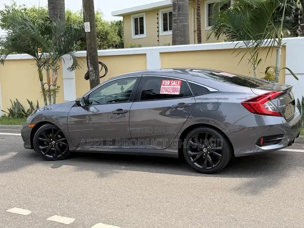 Honda Civic Sport Sedan 2019 Gray · Photo 1