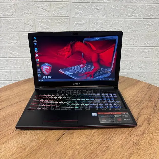 Laptop MSI GP63 Leopard 8RE 16GB Intel Core I7 SSD 512GB · Photo 1