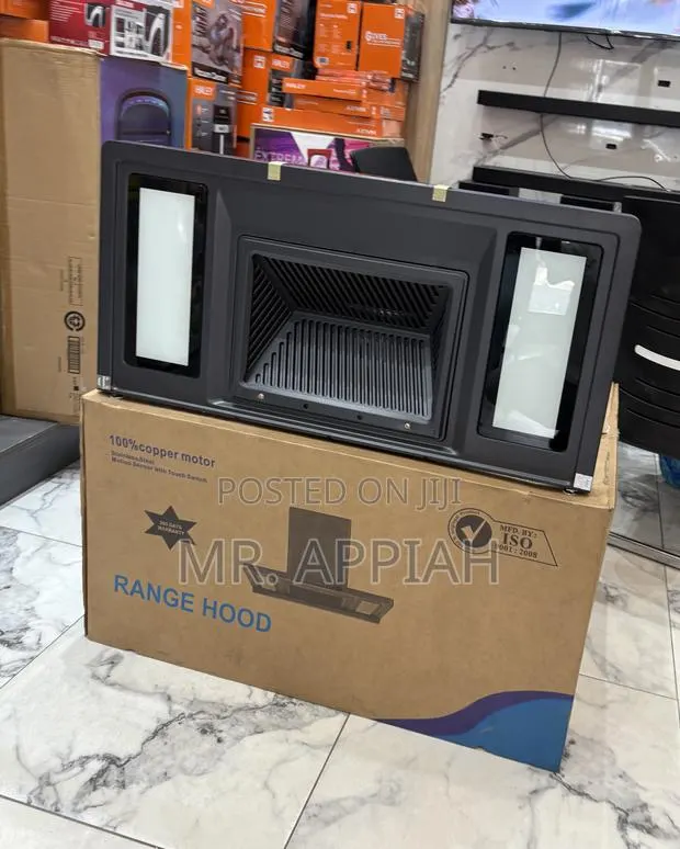Super Premium Kenwood 90cm Built in Rangehood(Black)900t2 · Photo 1