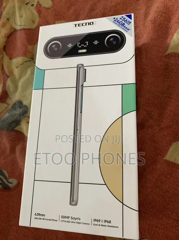 New Tecno Camon Slim 256 GB White · Photo 1