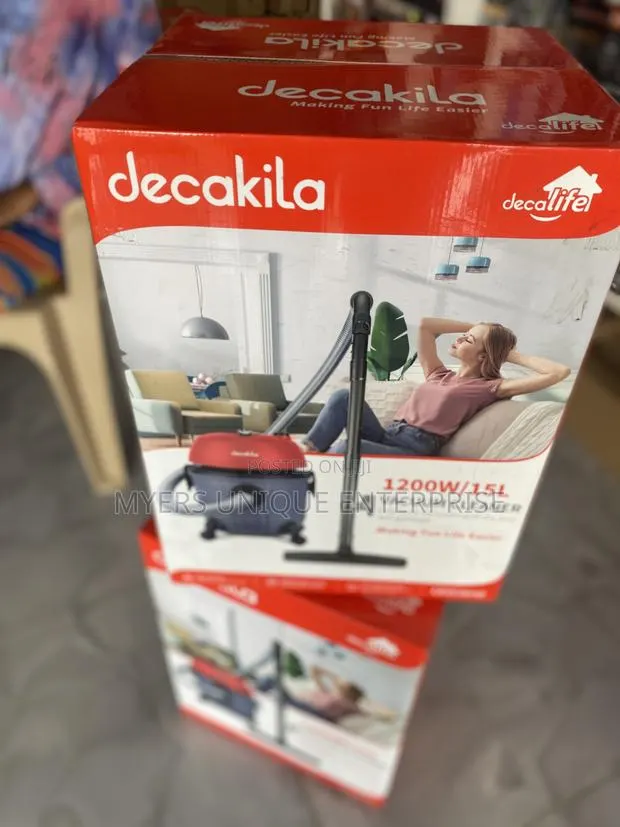 Decakila 15l Wet Dry Vacuum Cleaner-No Frequent Emptying · Photo 1