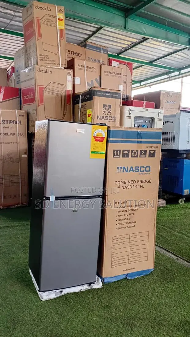 Nasco 116L Bottom Freezer Fridge – Stylish Energy Efficient · Photo 1