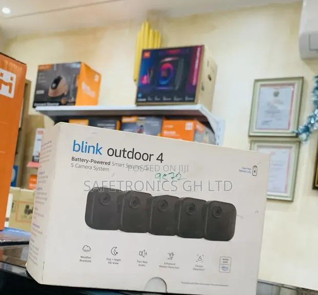 Newly Bulky Blink Outdoor 4 Battery-Powered, Wireless Security Camera · Photo 1