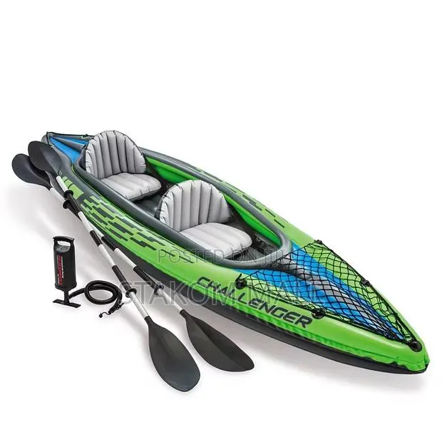 Intex Two Persons Inflatable Boat/ Canoe Kayak · Photo 1