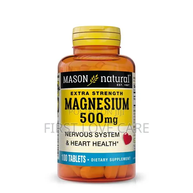 Mason Natural Magnesium 500mg · Photo 1