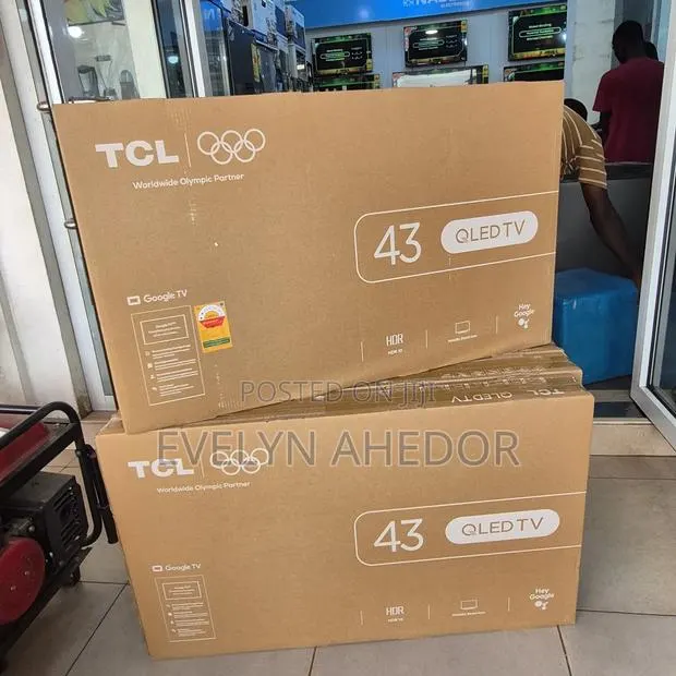 2026 Model of TCL 43 Inches Smart Qled Google TV Witj 1yr Warranty · Photo 1