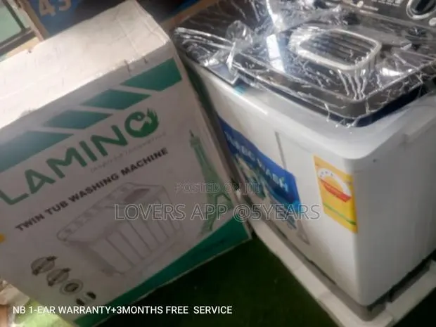 Flamino 12kg Washer ,Designed for Heavy Duty Cleaning . · Photo 1