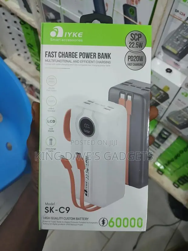 Iyke Sk-C9 60000mah Fast Charge Power Bank. · Photo 1