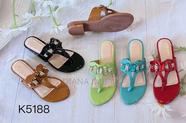 Ladies Heels And Down Classy Slippers · Photo 1