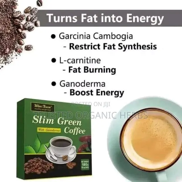 Slim Green Coffee With Ganoderma Weight Loss Coffee · Photo 1