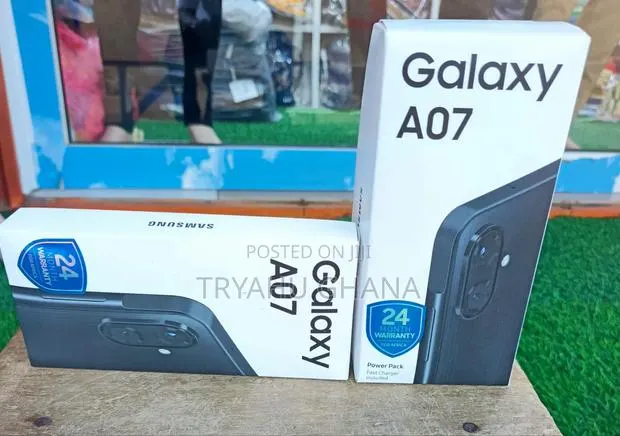 New Samsung Galaxy A07 4G 64 GB Black · Photo 1
