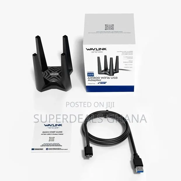 Wavlink Ac1900 Wifi Adapter Dual Band Usb · Photo 1