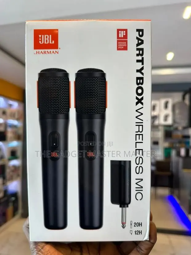 JBL Partybox 2 Person Wireless Handheld Microphone · Photo 1