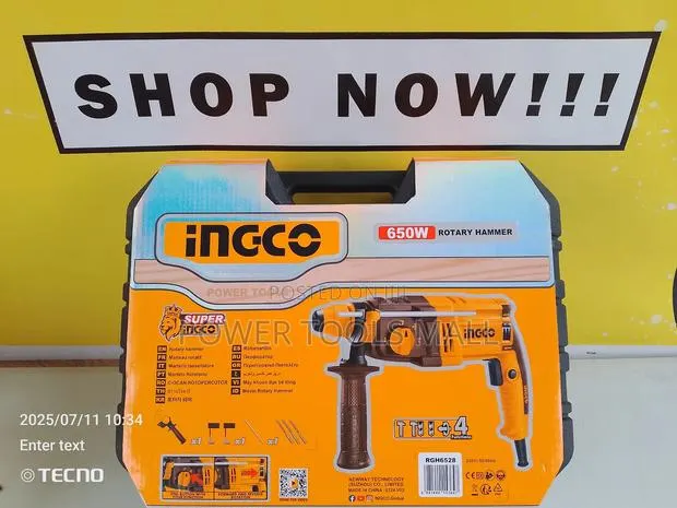 Rotary Hammer 650w Ingco · Photo 1