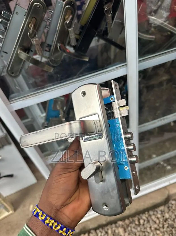 Toilet Door Lock (Stainless Steel 304) · Photo 1
