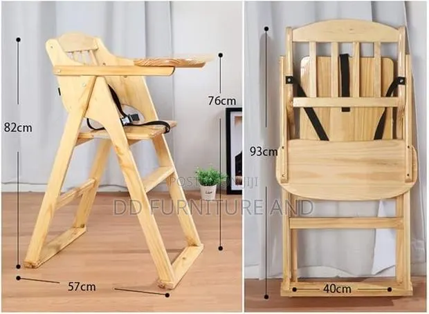 Baby Wooden Chair Back Baby Chair · Photo 1