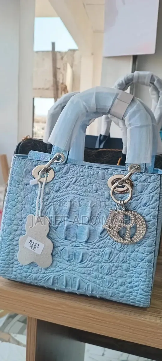 Elegant Light Blue Women's Handbag · Photo 1