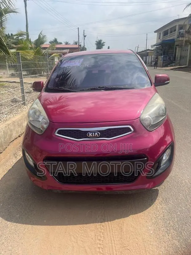 Kia Morning 2014 Red · Photo 1