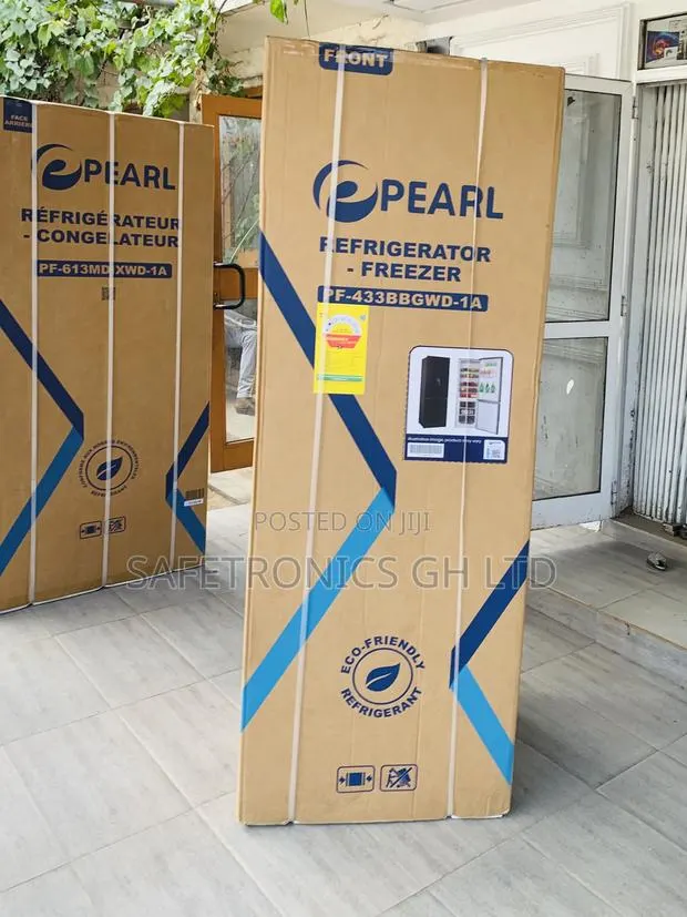 Secure Glass PF-433BBGWD Pearl 309L 2door Bottom-Mount Refrigerator · Photo 1