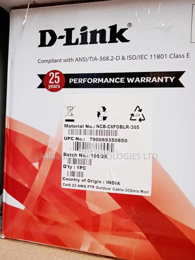 D-Link Cat 6 FTP Outdoor Cable · Photo 1
