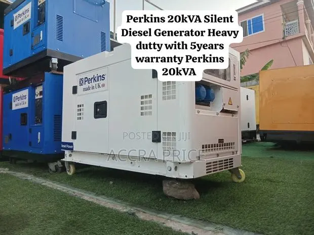 Perkins 20kVA Super Silent Diesel Generator With 5 Years Warranty · Photo 1
