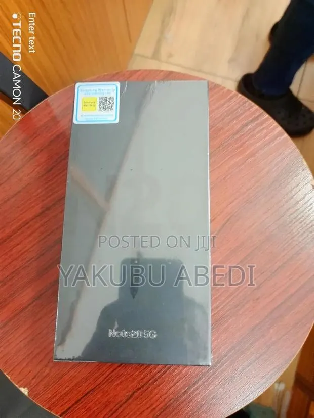 New Samsung Galaxy Note 20 5G 128 GB Black · Photo 1