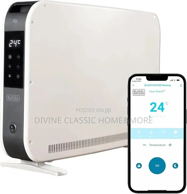 BLACK+DECKER 2.2KW Smart Convection Turbo Heater, 3 Heat Settings · Photo 1