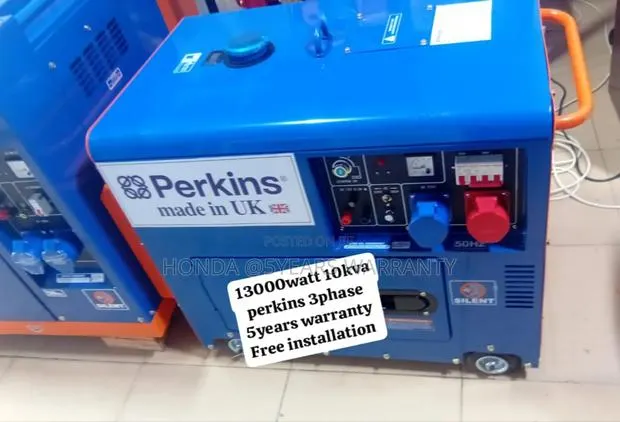 Durable Generator Design Perkins 3phase 10kva 13000watt · Photo 1