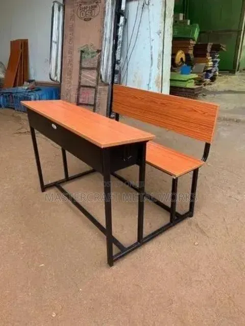 School Desk Laminated Wood Top · Photo 1