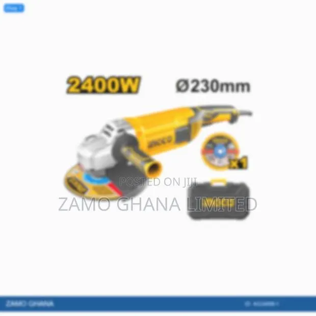 Angle Grinder 2400w - Ag24008-1 · Photo 1