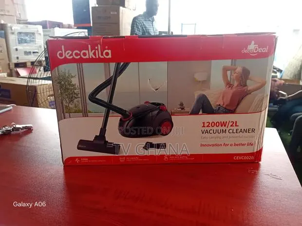Decakila Premium Home Vacuum Cleaner – 1200w Power 12000w/2l · Photo 1