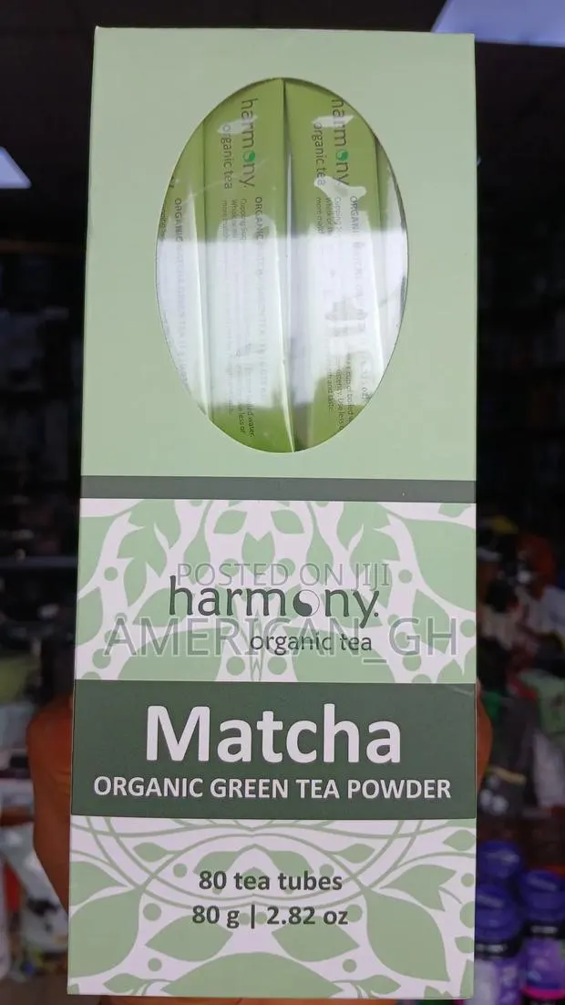Matcha Organic Green Tea Powder, 80 Tea Tubes · Photo 1